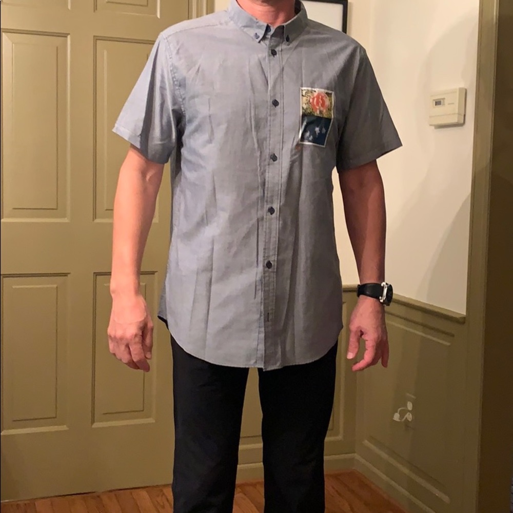 RVCA XL slim fit